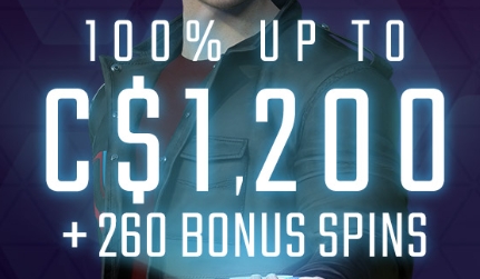 captain spins bonus poster