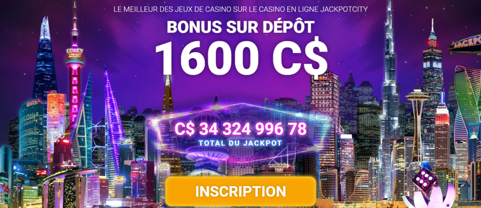 JackpotCity Casino Baner FR