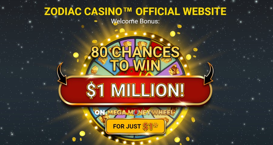 Zodiac casino bonus poster